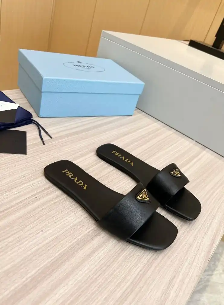 hype Prada Slippers