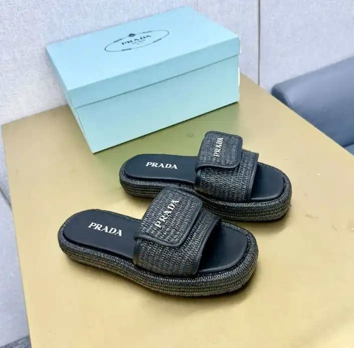 hype Prada Slippers