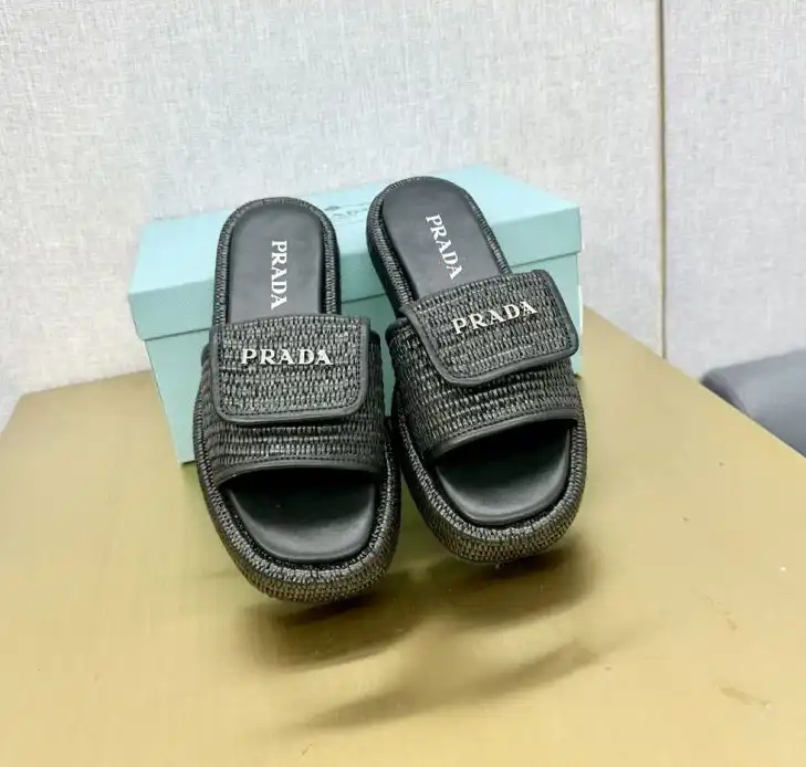 hype Prada Slippers