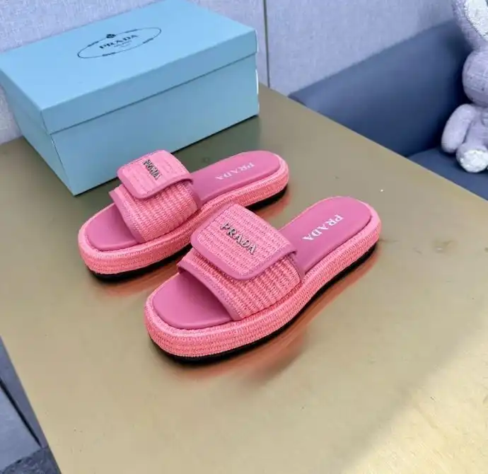 hype Prada Slippers