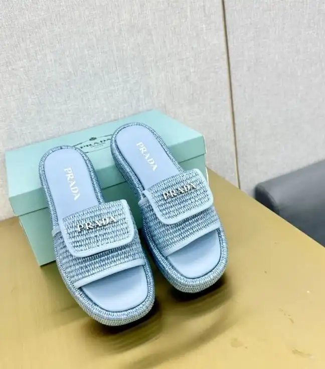 hype Prada Slippers