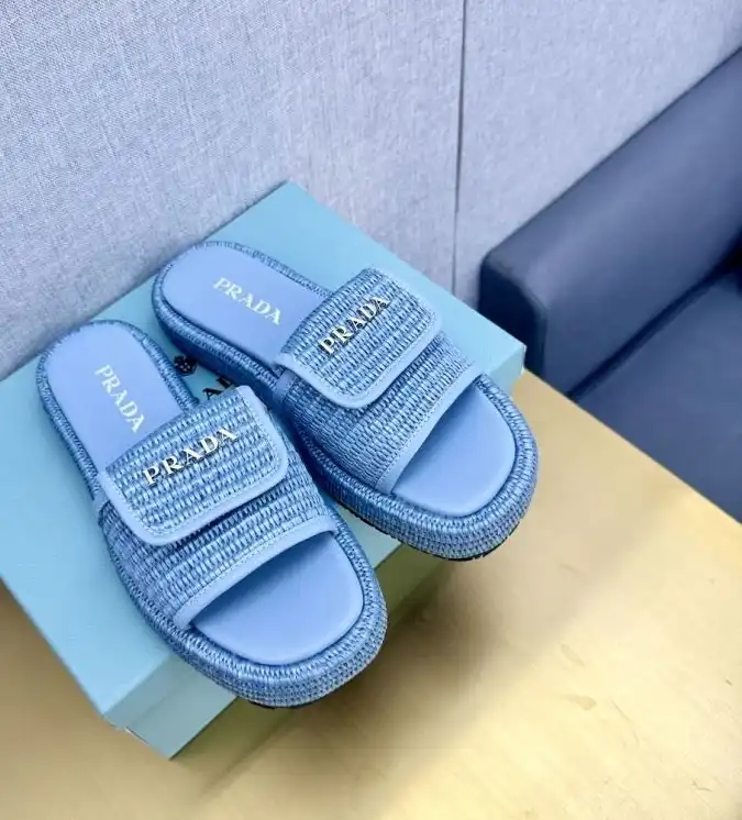 hype Prada Slippers