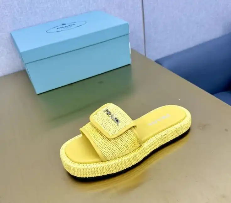 hype Prada Slippers