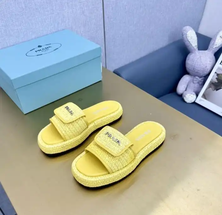 hype Prada Slippers