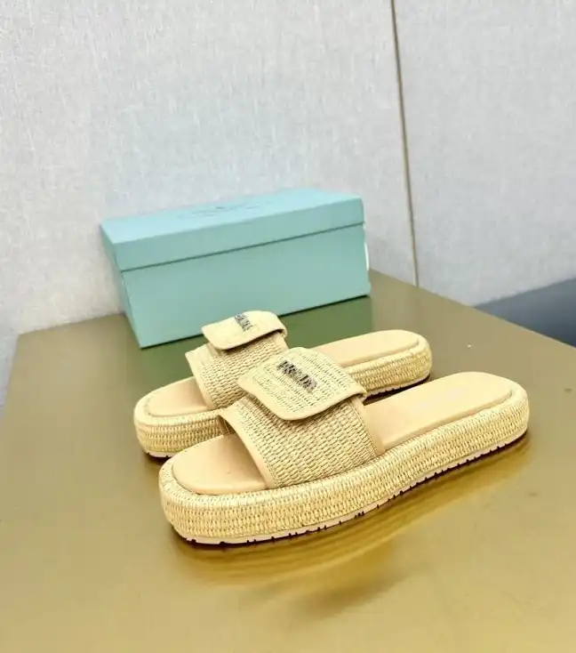 hype Prada Slippers