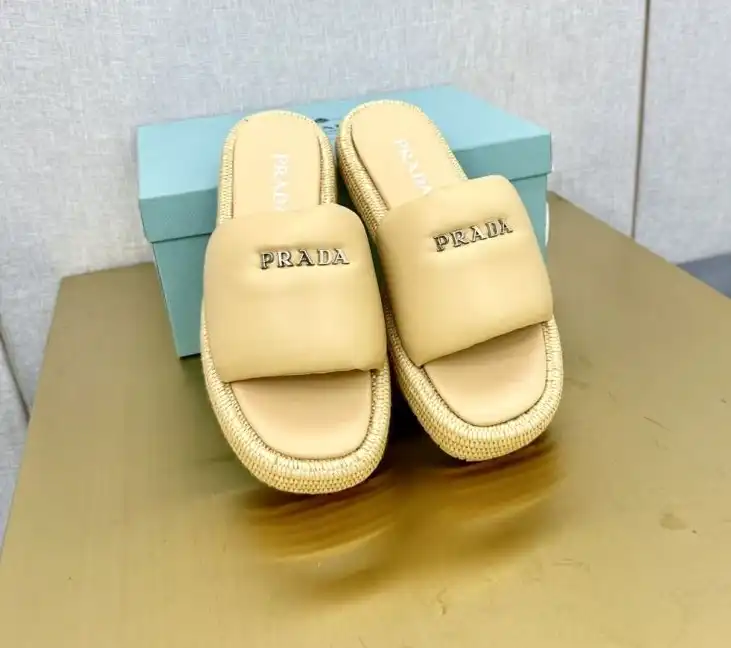 hype Prada Slippers