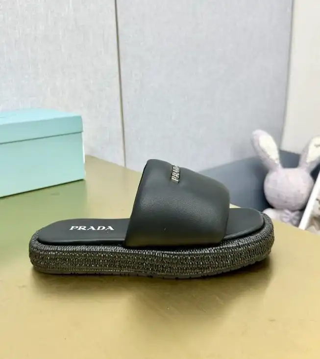 hype Prada Slippers