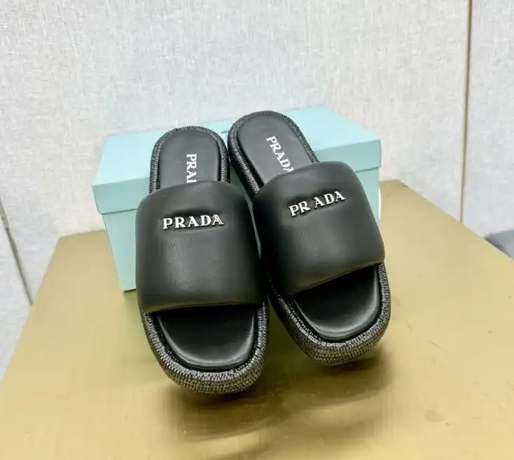 hype Prada Slippers