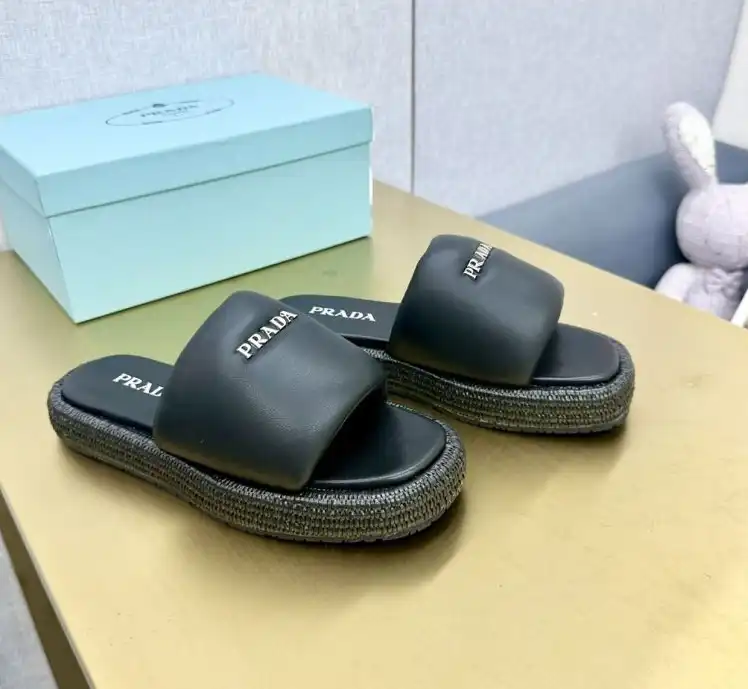 hype Prada Slippers