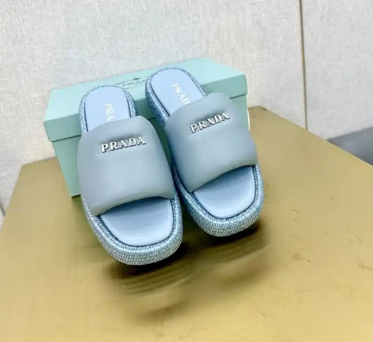 hype Prada Slippers