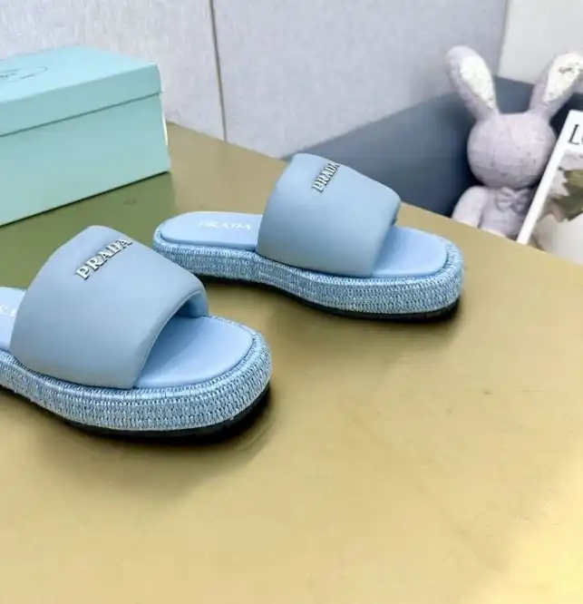 hype Prada Slippers