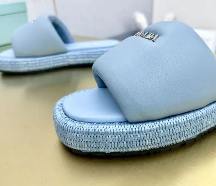 hype Prada Slippers