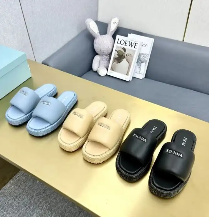 hype Prada Slippers