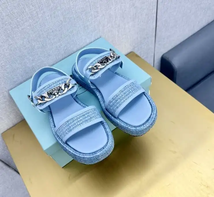 hype Prada Sandals