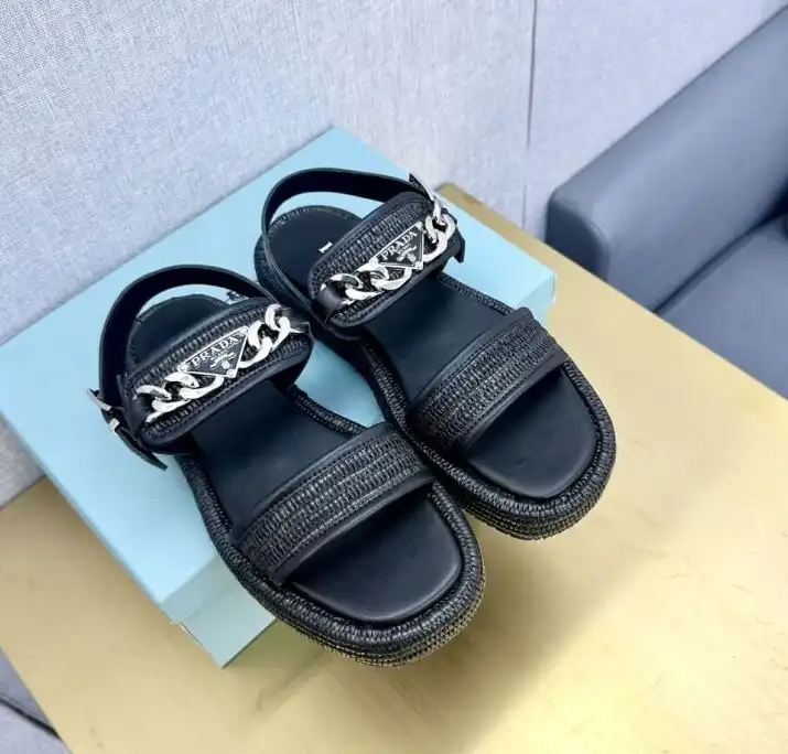 hype Prada Sandals