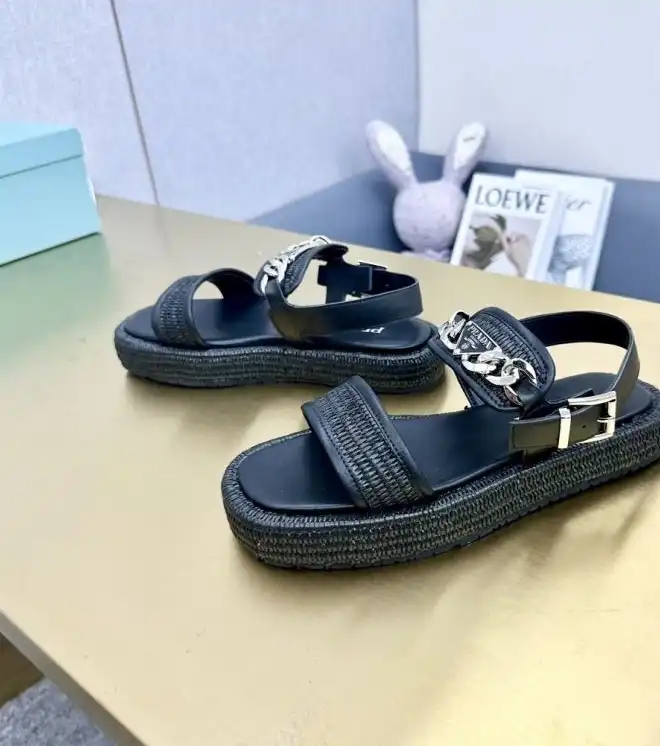 hype Prada Sandals