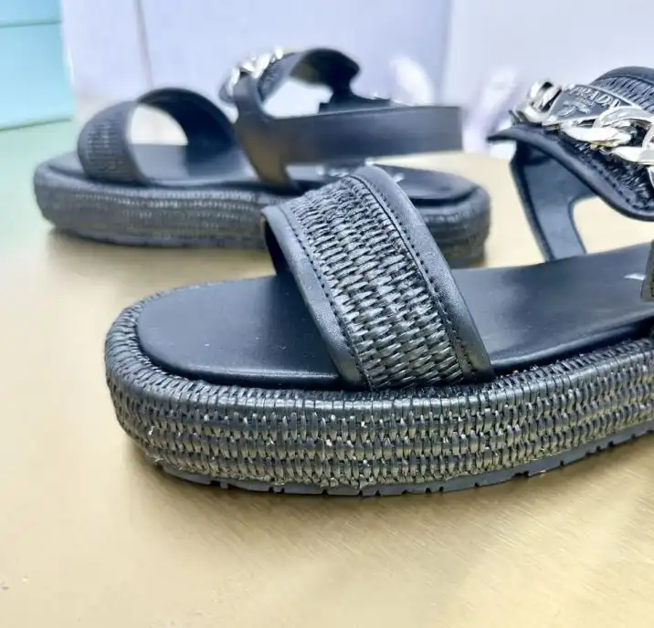 hype Prada Sandals