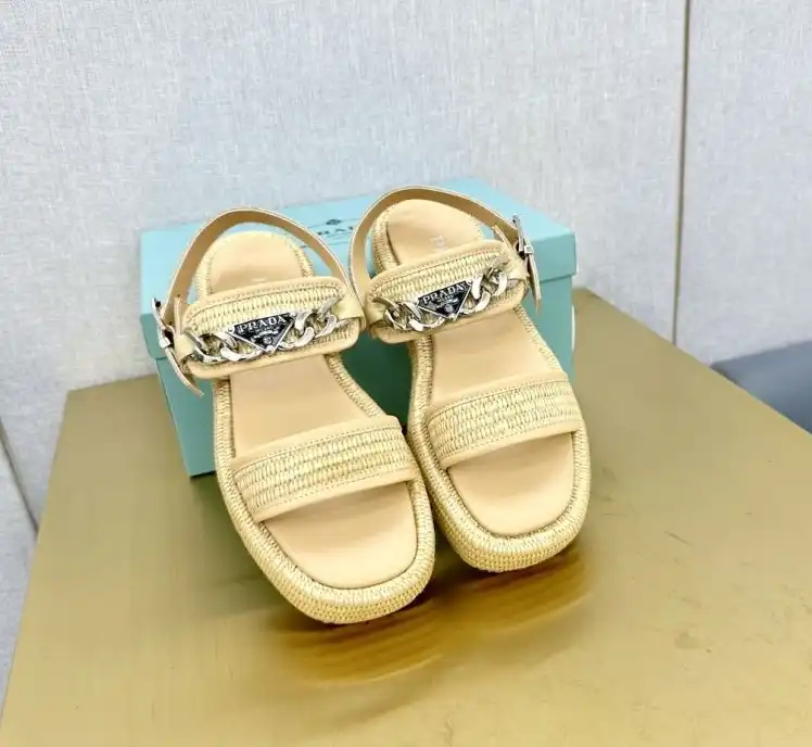 hype Prada Sandals