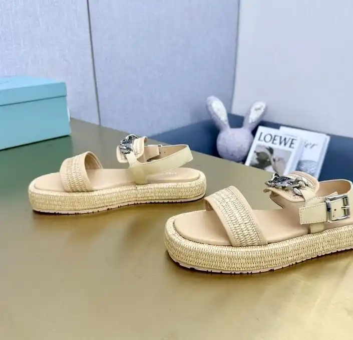 hype Prada Sandals