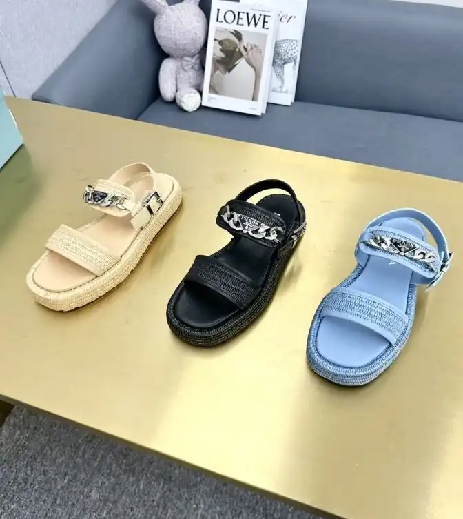 hype Prada Sandals