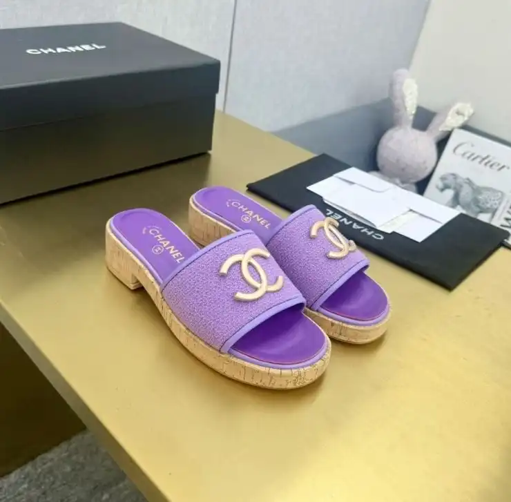 hype Chanel Slippers