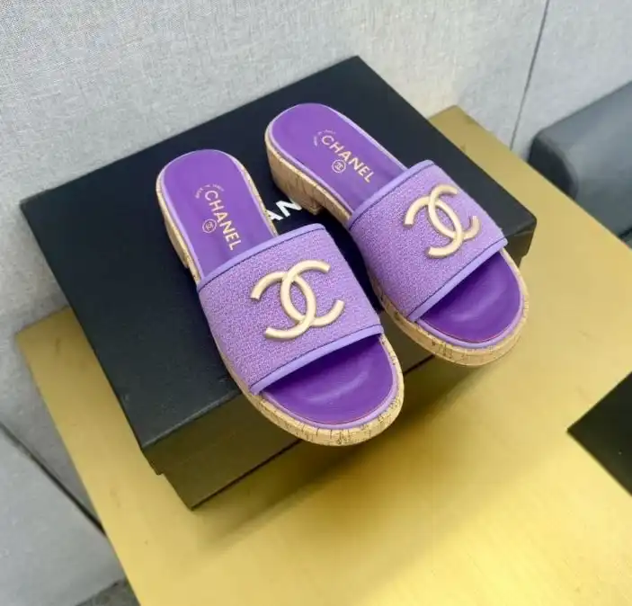 hype Chanel Slippers