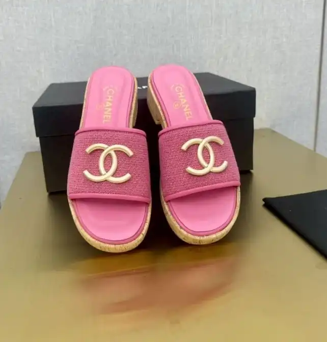 hype Chanel Slippers