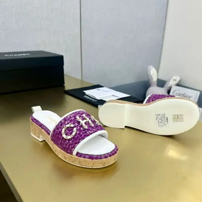 hype Chanel Slippers