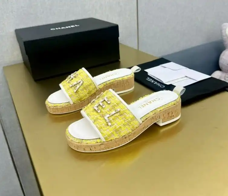 hype Chanel Slippers