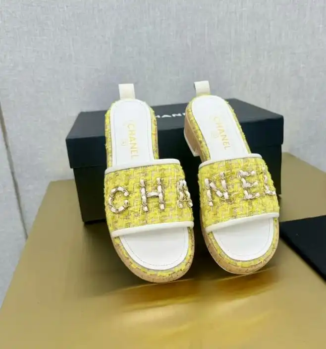 hype Chanel Slippers