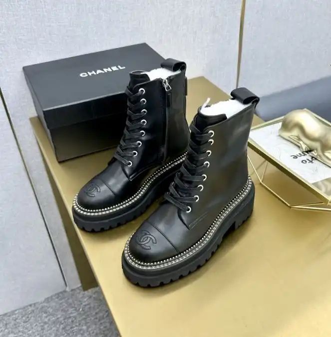 hype Chanel Boots