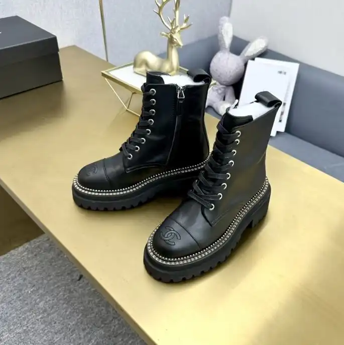 hype Chanel Boots