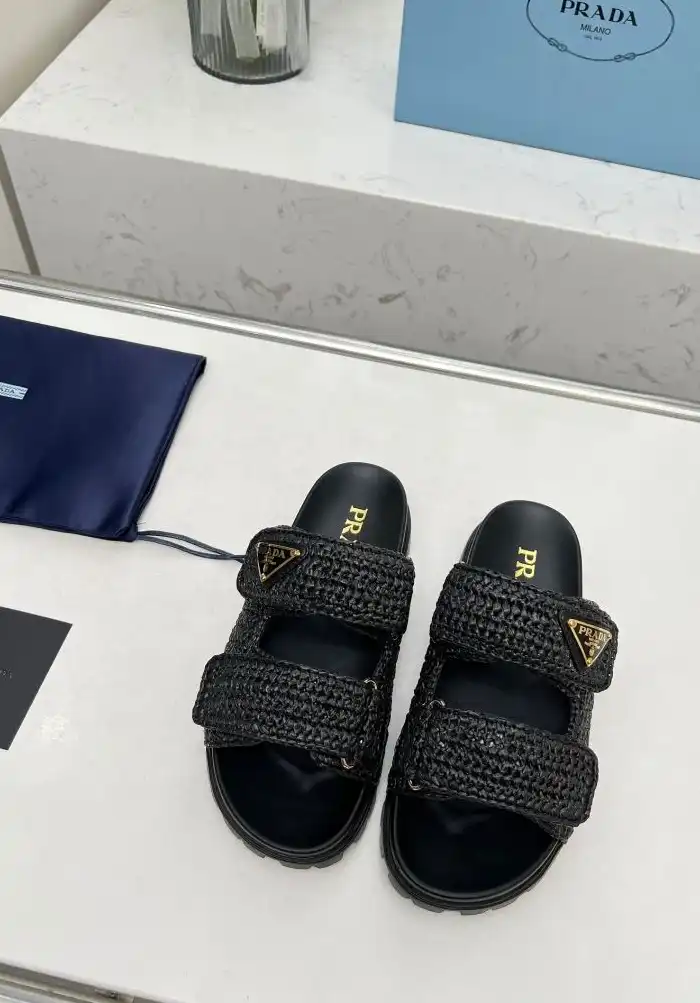 hype Prada Slippers