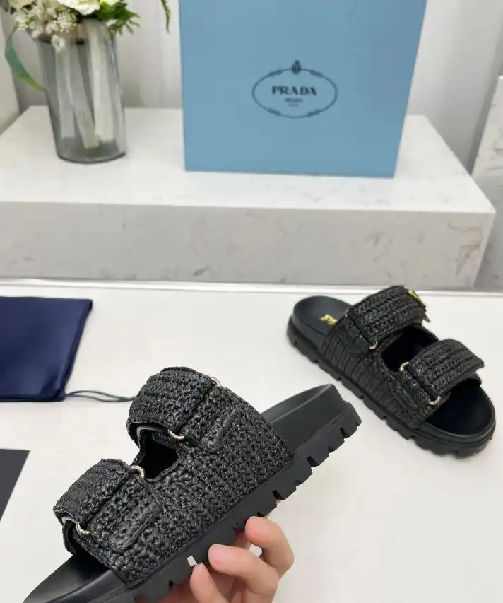 hype Prada Slippers