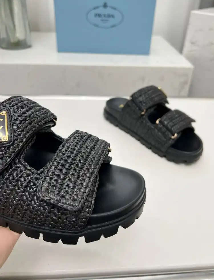 hype Prada Slippers