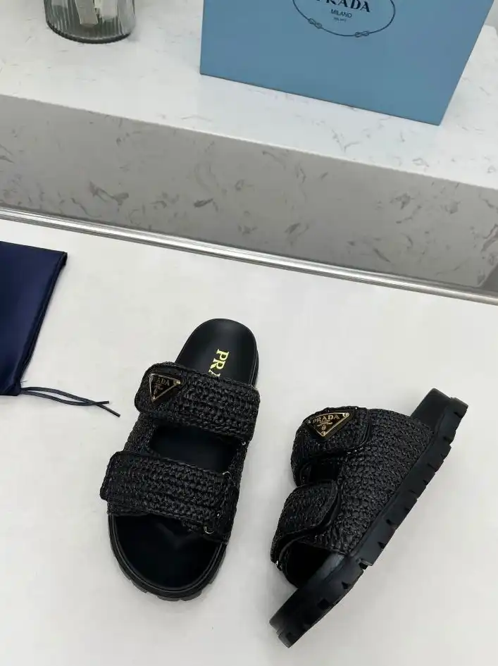 hype Prada Slippers