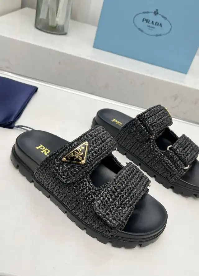 hype Prada Slippers