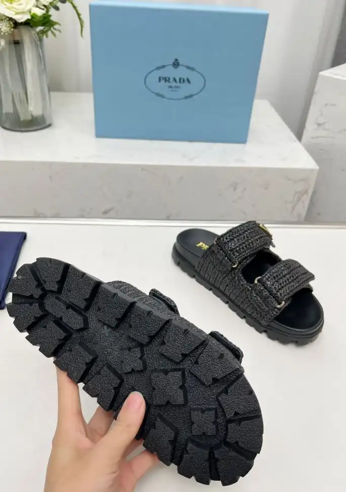 hype Prada Slippers