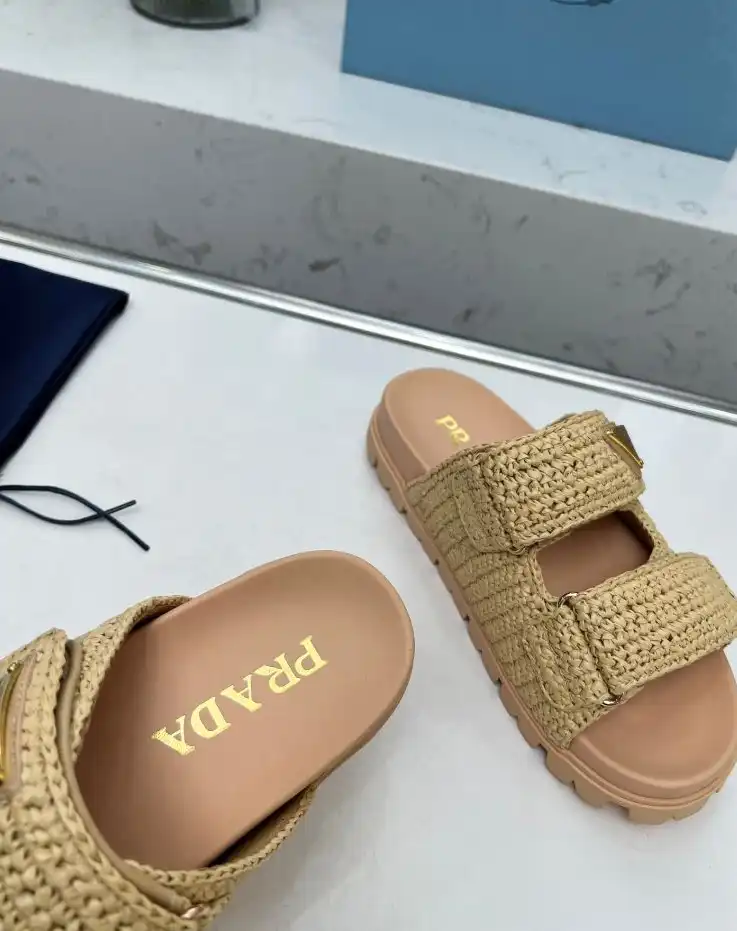 hype Prada Slippers