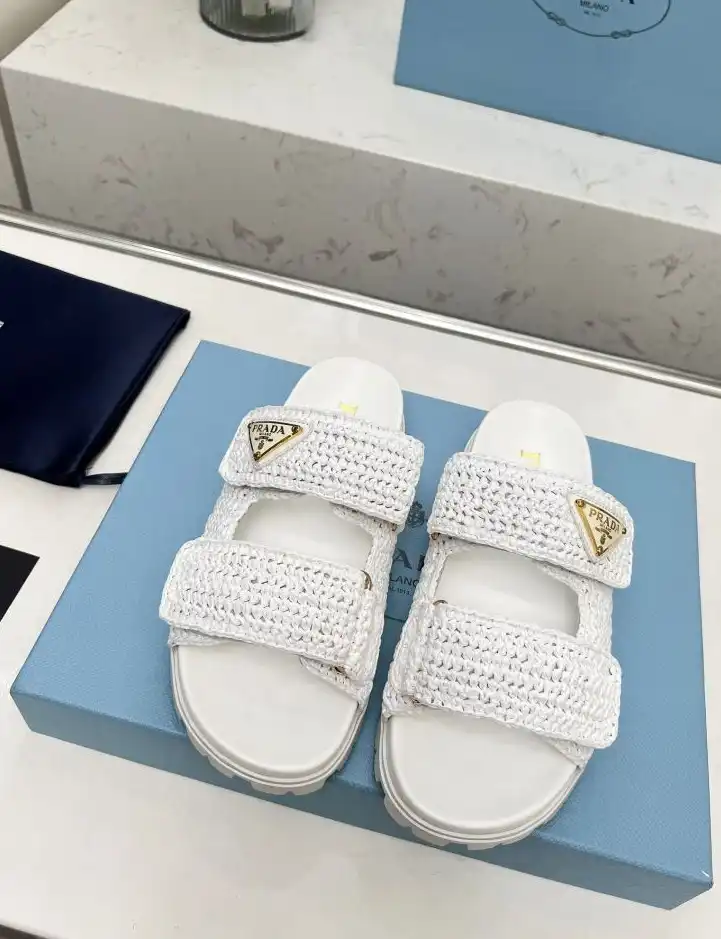 hype Prada Slippers