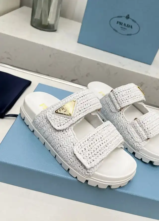 hype Prada Slippers