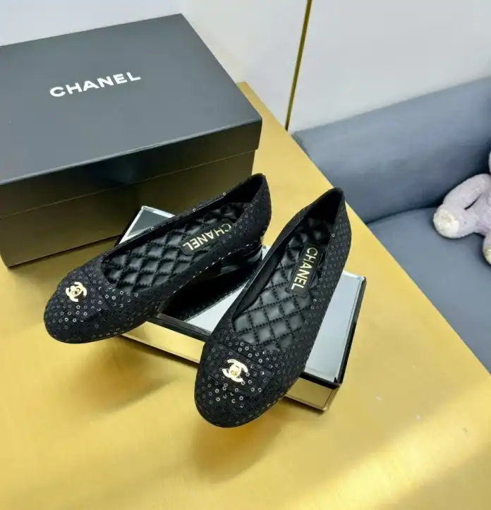 hype Chanel Flat Shoes