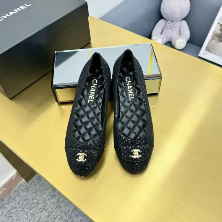 hype Chanel Flat Shoes