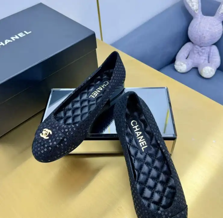 hype Chanel Flat Shoes