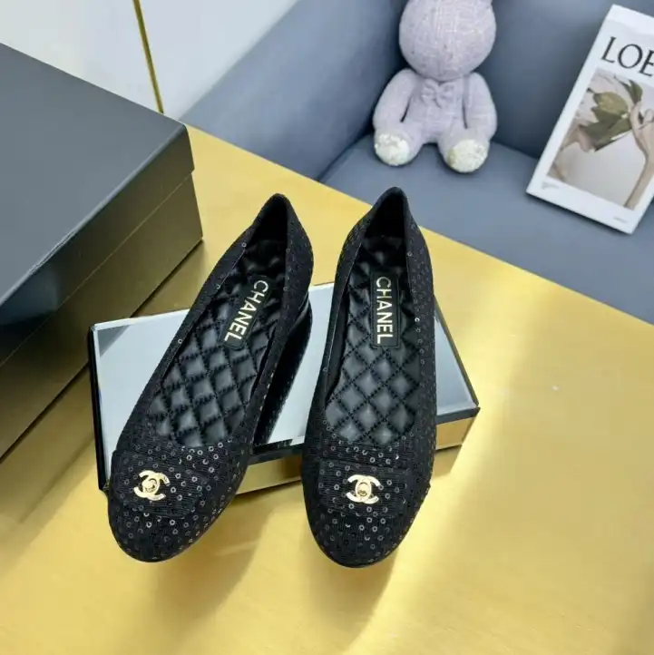 hype Chanel Flat Shoes