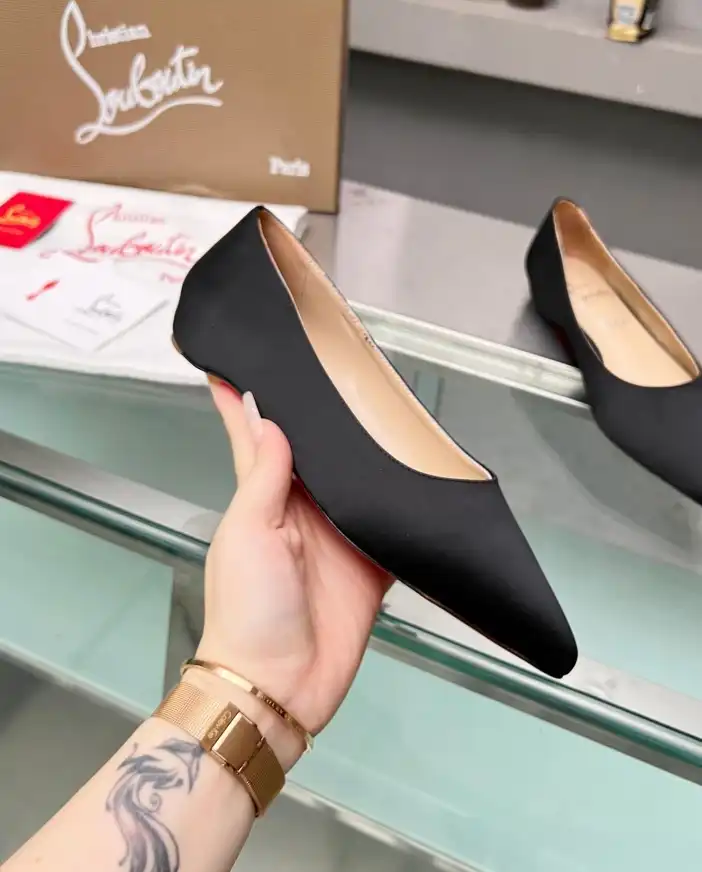 hype Christian Louboutin Flat Shoes