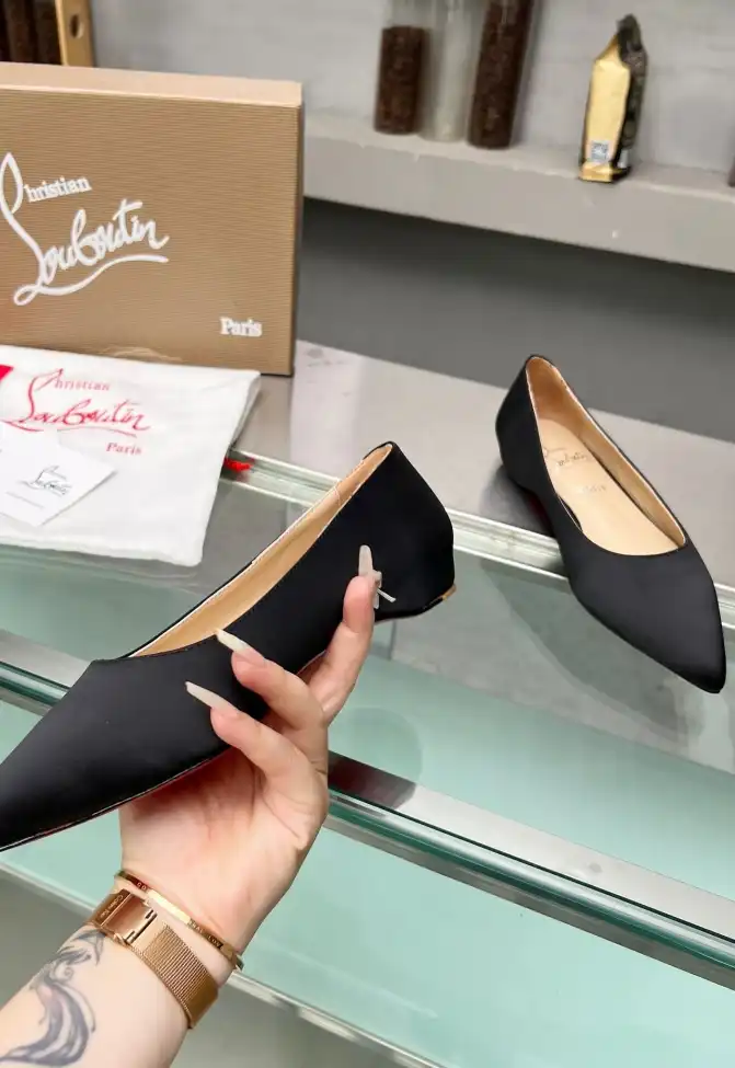 hype Christian Louboutin Flat Shoes