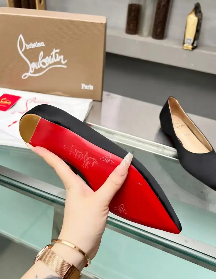 hype Christian Louboutin Flat Shoes