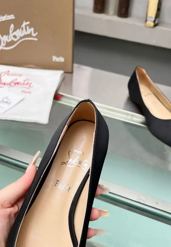 hype Christian Louboutin Flat Shoes