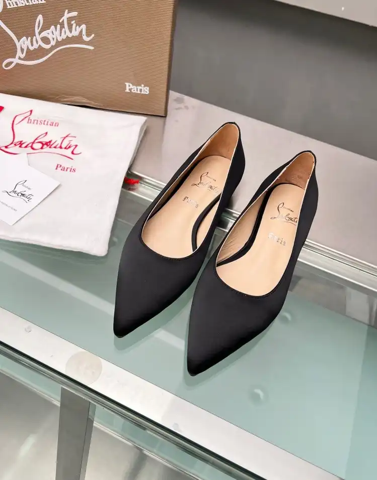 hype Christian Louboutin Flat Shoes